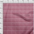 thumbnail image 3 of oneOone Silk Tabby Pink Fabric Chevron Craft Projects Decor Fabric Printed By The Yard 42 Inch Wide, 3 of 4