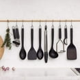 thumbnail image 3 of Click Clack Nylon Slotted Spoon | Grey/Chrome, 3 of 3