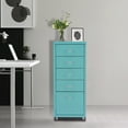 thumbnail image 3 of DENEST Metal File Storage Cabinet Storage Cabinet 5-Drawer Storage Cabinet with Wheels, 3 of 23