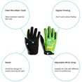 thumbnail image 2 of Gants de Cyclisme pour Enfants Doigts Complets Mitaines Route Montagne, 4-10 Ans, 2 of 5
