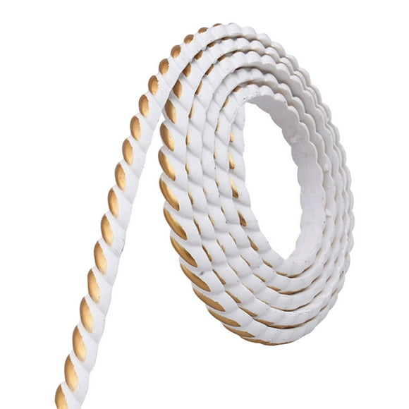IFANLANDOR 1Pack Flexible Molding Trim PVC Material for Cabinet Edge Decoration 5m Length Assorted Color