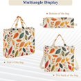 thumbnail image 6 of FORMRS Womens Corduroy Tote Bag Crossbody Shoulder Handbag with Pocket, Colorful Leaves, 6 of 7
