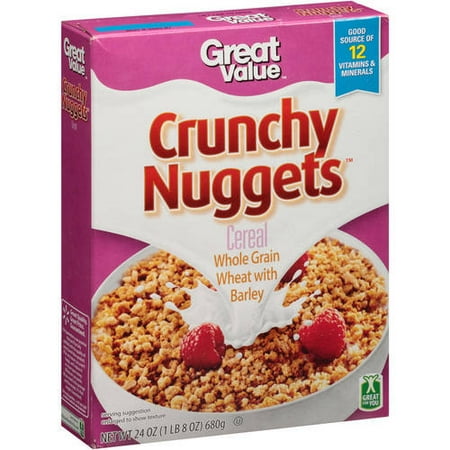 Great Value Crunchy Nugget Cereal, 24 oz