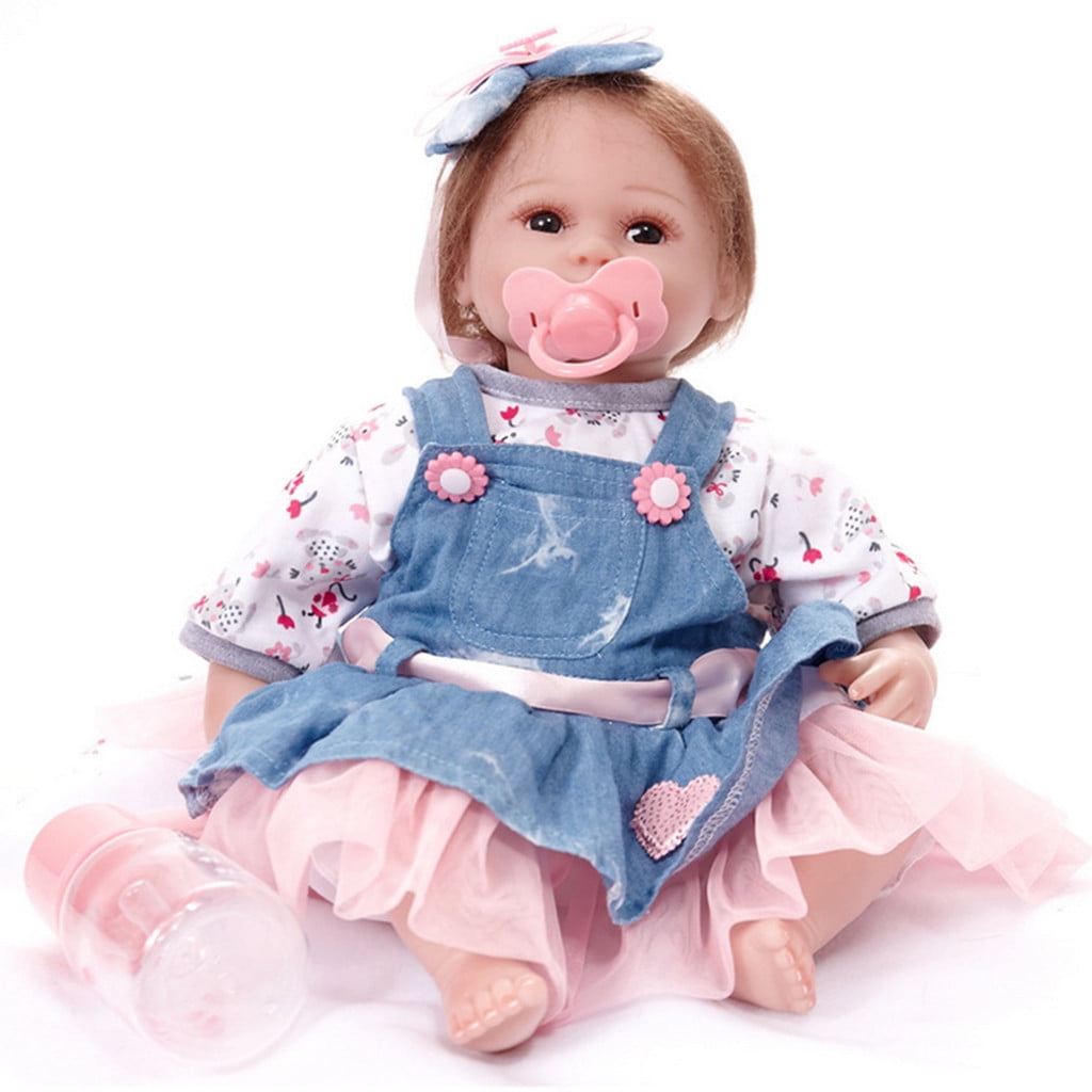 YIWULA Reborn Baby Dolls Realistic Dolls Soft Silicone Vinyl Newborn