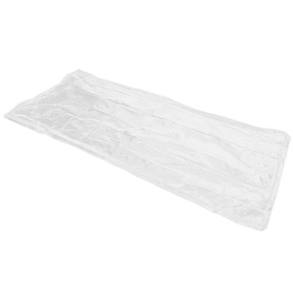 STOBOK Moisture-Resistant White Plastic Mattress Protector for Home