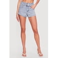 thumbnail image 3 of Women's Almost Famous Denim Shorts with Belt, 3 of 4