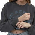 thumbnail image 6 of Amazhiyu Women's Printed Pullover Cropped Sweatshirt Crew Neck Long Sleeve Crop Tops, 6 of 14