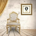 thumbnail image 3 of Grey, Jace 26x26 Gold Ornate Wood Framed with Double Matting Museum Art Print Titled - Gold Abstract, 3 of 4