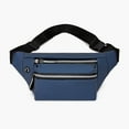 thumbnail image 2 of Taotanxi Fanny Pack: Slim Waist Bag Sports Hip Pouch for Woman Man - Fashionable Travel Fannie Pack Runner Belt Bum Bag for Walking Jogging Hiking (Blue), 2 of 4