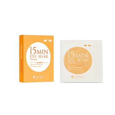 Naisture 15 Min Eye Mask 5 Pair for Under eye Firming and Brightening with Collagen Patch