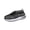 Black, variant on flat closed toe sandals women Flat Heel Closed Toe Slip-On Flat Arch closed toe sandals women Flatform Slip-Resistant Stability