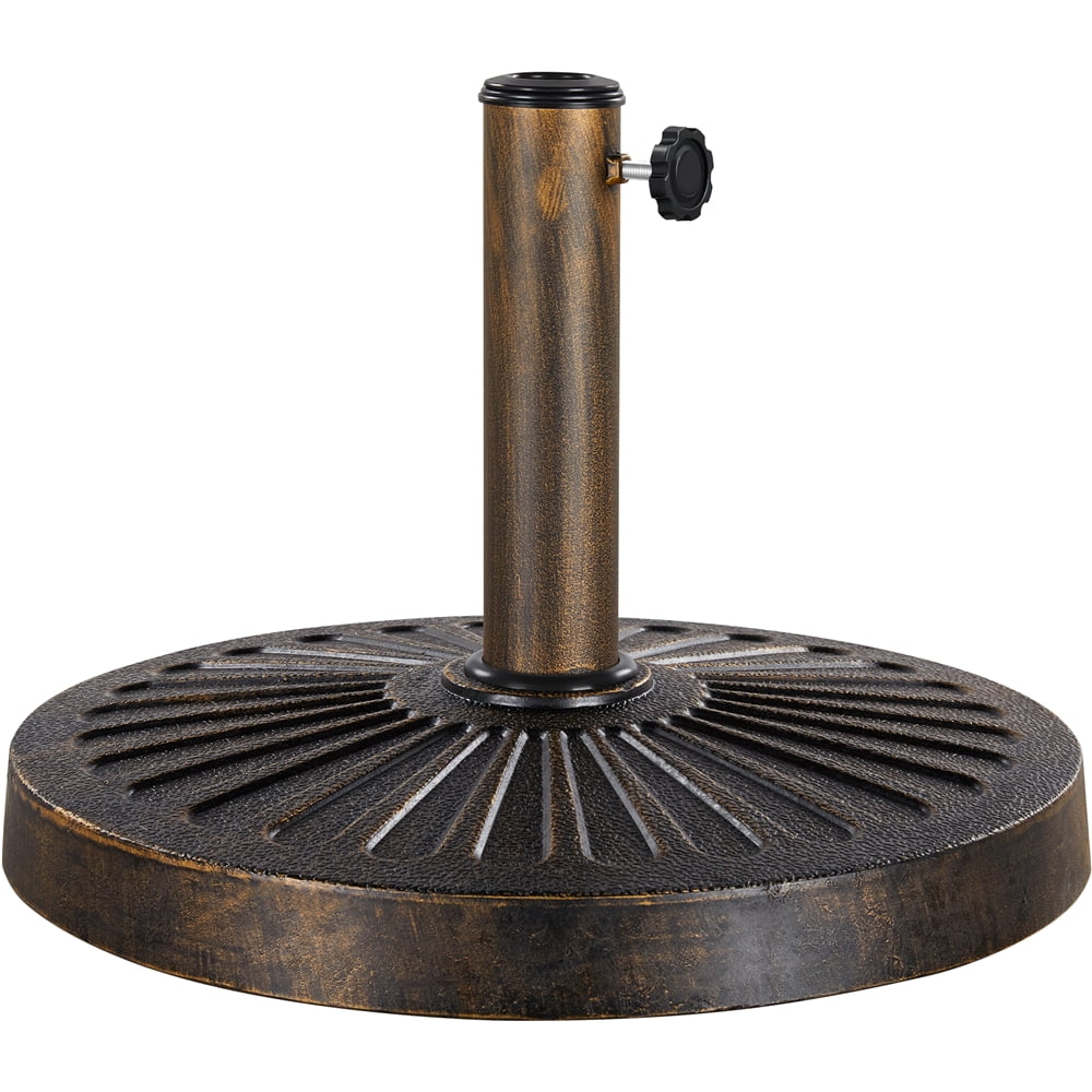 Topeakmart 30lbs 18'' Umbrella Base Stand Market Patio Standing Outdoor