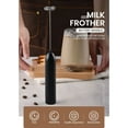 thumbnail image 4 of Egg Beater Handheld Coffee Frother Mixer for Whisking Milk and Creating Foam, 4 of 9