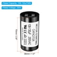 thumbnail image 2 of Uxcell Motor Start Capacitor 108-130uF/Mfd 250V 50/60Hz CD60 Run Capacitor, 2 of 5