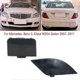 thumbnail image 2 of For Mercedes Benz C-Class W204 Sedan 2007-2011 Car Front Rear Bumper Tow Hook Cover Cap Trailer Hauling Eye Lid Unpainted, 2 of 5