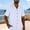White, variant on WIZUTIZ Mens Linen Button Down Shirt Casual Short Sleeve Spread Collar Summer Beach Dress Shirts Lightweight Work Shirt