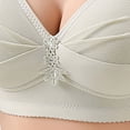 thumbnail image 5 of Nfurl Wireless Bras for Women Adjustable Strap Push up Full Coverage Bralettes Molded Cup Comfortable Everyday Bras Gray,40, 5 of 5