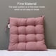 thumbnail image 5 of Cojín de asiento de lino Billuyoard antideslizante color rosa cuadrado para sillón Decoración del hogar, 5 of 6