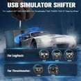 thumbnail image 3 of USB Simulator Gear Shifter, Driver Free Plug And Play Steering Wheel PC Sequential Shifter  For T500 GT For T300RS For G29, 3 of 8