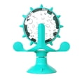 thumbnail image 1 of Fun Pet Cat Turntable Toy 360 Dispositivo de alimentación de molino de viento giratorio (Lake Blue) Ndcxsfigh Para estrenar, 1 of 7