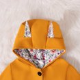 thumbnail image 5 of MEZZALL Warm Design Button Hooded Coats For Toddler Girls Soft Winter Jackets Long Sleeve Outerwear Cute Casual Tops Relaxed Fit Cartoon Clothing, 5 of 7