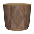 thumbnail image 3 of (2 pack) Better Homes & Gardens Hudson Brown Resin Planter, 15.7in x 15.7in x 13.8in, 3 of 11