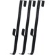 thumbnail image 1 of Pack Black Double Hook Bathroom Door Hooks, Stylish and Practical, 1 of 5