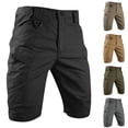 thumbnail image 3 of JTieacloth Mens Shorts Casual Mens Fashionable Casual Sports Solid Color Tight Rope Loose Shorts,Green, 3 of 5