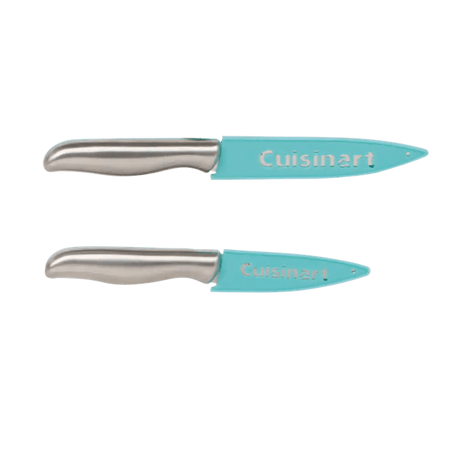 Cuisinart Stainless Steel Knife Set with Sheaths, 4pc