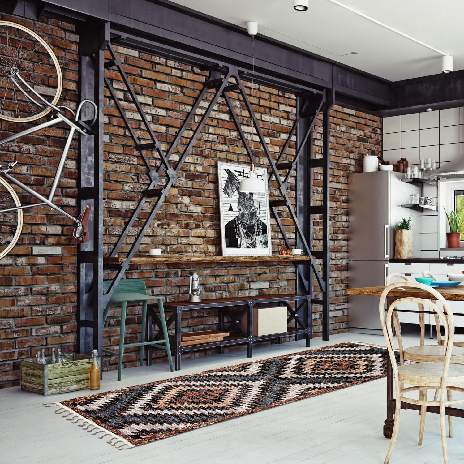 Tapis ECARPET Southwestern Collection Soleil