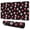 Black Skull Flower, variant on Long Mouse Pads for Desk,Black Skull Rose Pattern Desk Mats on Top Of Desks, Desk Mouse Pad Extra Large with 3mm Non-Slip Base and Stitched Edge for Gaming,Office,Work,Home 31.5"x11.8"