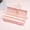 Pink, variant on Pencil Box Portable Double-sided Open Pencil Case, Large Capacity Student Desktop Stationery Box