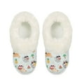 thumbnail image 2 of POLERO Funny Cat Watermelon Print House Slippers for Women Indoor Thick Sole Platform Slippers Comfortable Fuzzy Slip on Home Shoes, Size 4-5, 2 of 7