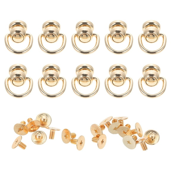 10pcs Metal Bag Buckles Replacement Suitcase Clasps Simple Luggage DIY Buckles