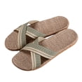 thumbnail image 2 of LEEy-World Pantoufles de Maison pour Femmes Mode Été Décontractée PU Semi-Mules Pantoufles Chat Femmes, 2 of 4