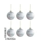 thumbnail image 3 of Adorno navideño colgante | Bola navideña roja y blanca | Adorno de plástico para árbol de Navidad para decoración navideña de interiores en el hogar, 3 of 7