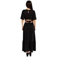 thumbnail image 3 of Vestido plisado Roman Fashion Juvenil 738 Negro, 3 of 6