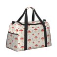 thumbnail image 2 of Disketp Mushroom Bolsa de Viaje Tipo Duffle, Bolso de Mano para Fin de Semana para Mujer, Bolsa de Gimnasio Ligera para Hombre, Esencial para Viajes, 2 of 7