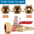 thumbnail image 5 of Mlkoz Home Tools Clearance, Brass Winterize Blowout Adapter For Blow Out Water To Winterize Sprinkler Systems, Birthday Gifts, 5 of 5