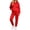 Red -AQ27, variant on Dwellite Womens 2 Piece Lounge Sweatsuit Fall Fashion Matching Sweat Sets Oversized Fall Hoodies & Baggy Jogger Sweatpants Fashion 2026 Outfits Blue L