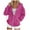 Hot Pink, variant on Gibobby Zip Up Hoodie Women Casual Oversized Sweatshirts - Fall Fashion Fleece Lined Jacket - Thick Warm Coat Winter Clothing(M,Blue)