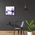 thumbnail image 4 of Epic Art 'Purple Blossom 2' by Photoinc Studio, Acrylic Glass Wall Art, 24"x24", 4 of 8