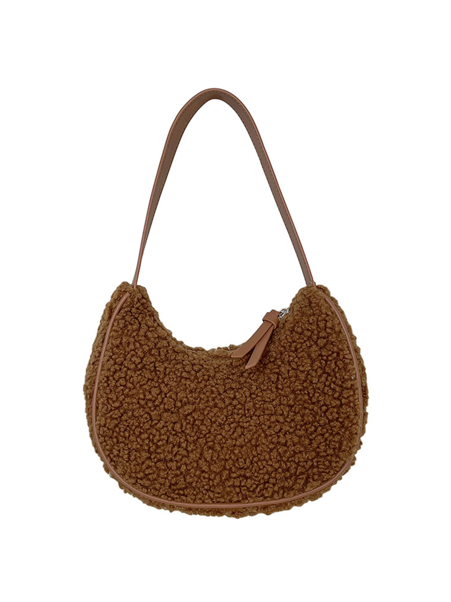 fluffy evening bag