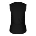 thumbnail image 3 of Ruyang Womens Fashion Tank Tops Racerback High Neck Casual Basic Cotton Ribbed Fitted Tank Top Summer Sleeveless Shirts for Women, 3 of 8