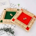 thumbnail image 3 of CCOCC Shut the Box Game,Number Flip Game Shut the Box Game 4 Player,Interactive Cooperative Fun Dice Games for Adults,Style7, 3 of 4