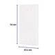thumbnail image 3 of Placa de ABS ciega, Standard, blanco, Volteck Volteck PPCI-SB, 3 of 4
