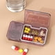 thumbnail image 1 of Caja de pastillas 3 en 1 divisores de pastillas selladas portátiles suministros para el cuidado de la salud a prueba de agua, 1 of 9