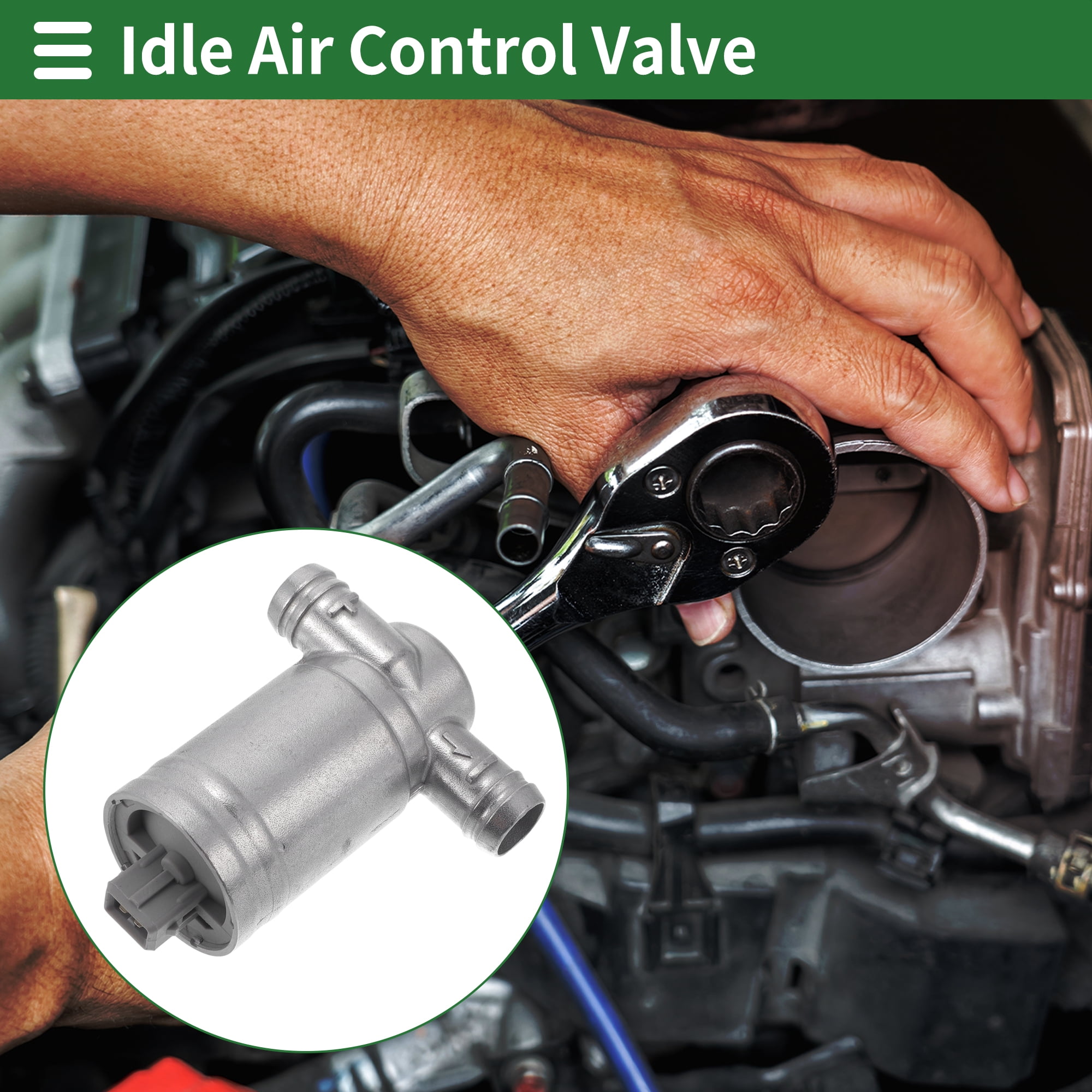Unique Bargains Car Idle Air Control Valve for Porsche 911 1989-1994 Replace No.0280140531 IACV Idle Motor Idle Air Control Valve for Stable Engine Operation