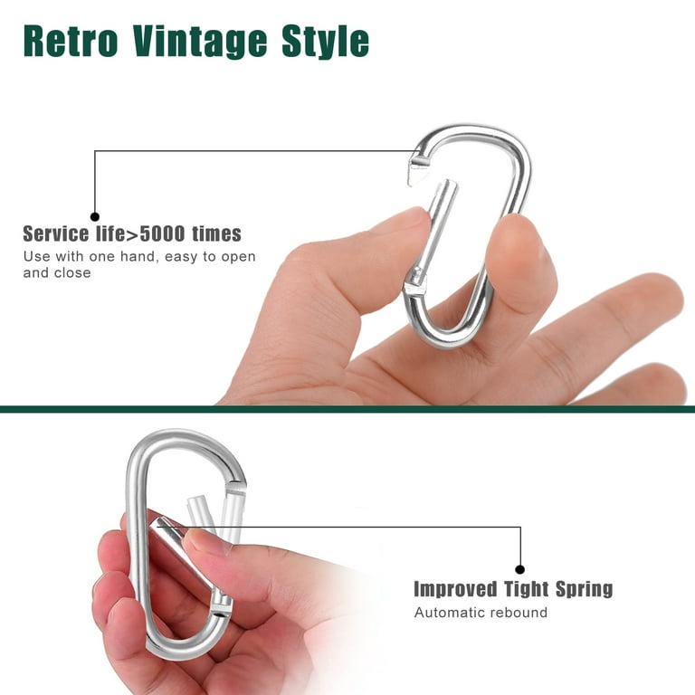 Outdoors Carabiner Hook D-Ring Clip Hook for Camping Accessories