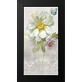 thumbnail image 2 of Nai, Danhui 9x14 Black Modern Framed Museum Art Print Titled - Textile Floral IV, 2 of 5